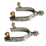 2 Pieces Horse Cowboy Spurs for Compeon Training Riding Equestrian