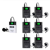 TT122 Explainer Set Multi person Team with Charging Box Tour Guide Conference Explanation Museum