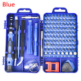110 In 1 Magnetic Torx Screwdriver Set Lengthen Muti Precision Screwdrivers For PC Phone Hand Tools Kits With Crowbar Tweezers