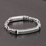 S925 Sterling Silver Fashion Personality Female Thai Silver Retro Keel Pattern
