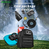 2024 New Portable Electric Ventilator Snorkels Scuba Diving and Snorkeg Underwater rescue fishing