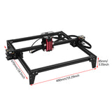 Aluminum Alloy 300mm*300mm Area Laser Engraving Cutting engraving hine kit
