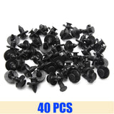 10/20/30/40/50pcs 8mm Auto Fasteners Rivets Car Bumper Door Panel Fender Liner Clips Retainer Honda for Nissan
