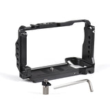 Andoer Aluminum Alloy Video Cage Magnetic Wrench Cold Shoe Arca QR Slot 1/4 Inch for Sony A6700 Camera