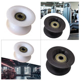Rowing hine Bearing Wheel Accessory Heavy Duty Part Sturdy Pulley Rollers for Fiess Workout Gym Exercise Strength Training