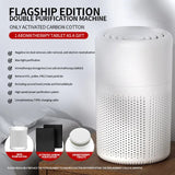 New Household Purifier Quickly Removes Odors Blue Light Anion Fresh Air Can Add with Essential Oil Indoor Deodorizer
