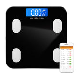 Smart Bathroom Body Weight Scale Withbody Composition Monitor Withbluetooth Sync Data And Fiess App