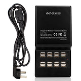 black TT002 16 hole USB charger charging base HUB
