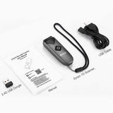 EY-015 Mini Barcode USB Wired/Bluetooth/ 2.4G Wireless 1D 2D Scanner QR PDF417 EAN13 Data Matrix Bar code Reader