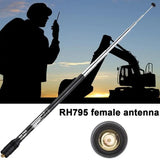 Nagoya RH795 10W SMA Female Wide-band 70-1000MHz DIGITAL SCANNER RH-795 Handheld Radio Antenna 2.15 DBi