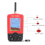 100M Portable Sonar wireless Fish Finders lure Echo Sounder Finder Alarm Transducer Lake Sea Fishing