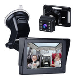1080P Baby Camera Night Vision Safety Car Seat Mirror Cameras Monitored Mirrors with Wide Crystal Clear View