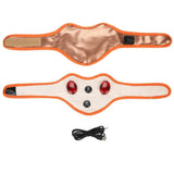USB Electric Belt Heating Infrared Vibrations Magnetic Therapy Shoulder Cervical Spine Massage Relieve Neck Mains