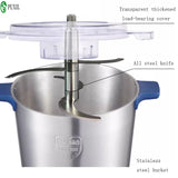 8L Commercial household electric stainless steel grinder Kitchen broken meat processing hine