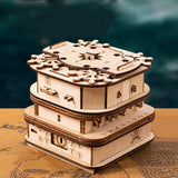 Davy Jones'locker,Puzzle Box,Gift Box,Wooden Puzzle,Wooden Jigsaw Adults,Brain Teaser,Birthday Gift Gadget For Men Durable