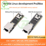 Luckfox Pro Max ux RV1106 Rockchip AI Board ARM Cortex-A7/RISC-V better than Raspberry Pi Pico