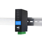 Din Rail 2CH ports RS485 to RJ45 Serial Server modbus gateway PoE optional Channels Operation Dual Ethernet