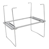 Single Unit Frame Stove Table with Bag Multifunctional Stand Folded Shelf for Family Reunions Hiking Backpacking Garden Fishing