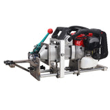Photovoltaic Bracket Punching Machine Gasoline Drilling Steel Punching Artifact Photovoltaic Power Generation Pile Drilling