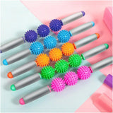 Hedgehog Massage Whole Body Muscle Exercise Relaxation Roller Fiess Spike Yoga Three Ball Fascia Stick