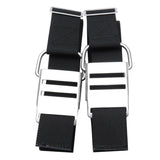 1Set Technical Sidemount Harness BCD Backplateless Scuba Diving Accessory Set Heavy Duty Black&Sier