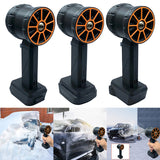 XL Turbo Handheld Ducted Rechargeable Portable Super Jet Fan - 2200g Thrust for Makita/Milwaukee 18/21V Battery
