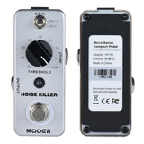 Mooer Guitar Pedal Noise Reduction Guitar Effect Pedal Processsor Electric Bass Effector Synthesizer True Bypass Pedal Mnr1