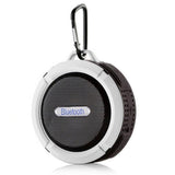 C6 Waterproof Speaker Suction Cup Mini Bluetooth-compatible Stereo Speaker Outdoor Sports Mini
