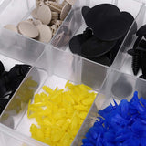 Top-1300Pcs Clips Mixed Fastener Clip Door Trim Panel Auto Bumper Rivet Push Retainer Pin Car Accessories