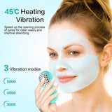 Silicone Gel Cleansing System Electric Waterproof Face Massage Color Light Skin Rejuvenation Inductive