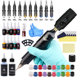 Full Of Tools Pen Set Tattoo Motor hine Maquina Para Tatuar