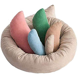 Photography Props Baby Placement Aid Pillow Photo Set To 0-6 Months Baby, A Pack Of 6, Multicolor