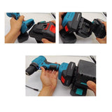 for Converter in 1 Power Tool Battery Adapter Can Install 2 Batteries Suitable For Impact Drills & Wrenches