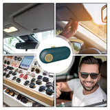 Glasses Case Visor Clip Sunglass Holder For Car Eyeglasses Storage Box Sunglasses Travel