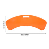 Thickened Transfer for Wheelchair Users Orange Average Size Elderly Transferring Board