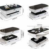 Wireless Wired Remote Control Coffee Dining Electric Lift Table Lifter Hardware Folding Iron Frame