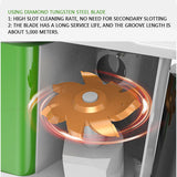 Dust-free wall lightweight brick grooving hine, water and electricity installation, one-time molding