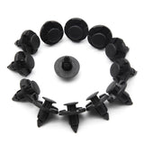 10/20/30/40/50pcs 8mm Auto Fasteners Rivets Car Bumper Door Panel Fender Liner Clips Retainer Honda for Nissan