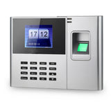Biometric Fingerprint Password hine Employee Checking-in Recorder 2.8" LCD Screen Time Attendance Clock US Plug