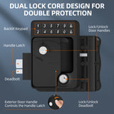 DaierTek Metal RV Keyless Entry Digital Backlit Keypad Door Lock Replacement for Camper