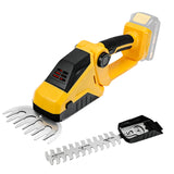 Cordless Hedge Electric Bush Trimmer Grass Shears Handheld Garden Tool For 20V Battery (No Battery)