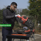 250KG Portable Mobile Platform Ladder 7 in 1 workbench horse stool stainless steel diy mobile platform ladder