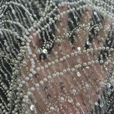 Embroidered Lace Fabric For Evening Dress