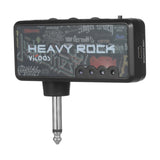 VITOOS Electric Guitar Plug Mini Headphone Amp Amplifier Heavy Rock Compact Portable Audio Device
