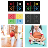 Basketball Rubber Agility Footstep Training Mat for Kids Adults