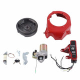 Gasoline Generator Electric Starter Kit GX160 2KW 3KW Includes Flywheel Motor Electric Large Cover Fits for 168F 170F