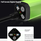 6000mAh/7800mAh/9000mAh Portable Camping Rechargeable Electric Shower Pump with Intelligent Digital Display fo Beach