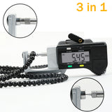 Interchangeable probe Digital Meter Tester Micrometer Lateral Thickness Gauge For Leather Steel Plate Cloth