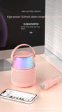 Y1 Portable Bluetooth Speaker Wireless Microphone Karaoke Sound TF Card Music Player Gift Singing KTV Audio Outdoor New Children