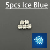 TYPE-C 5V 0-200mm Wireless Power Supply Transmitter Coil Induction 5PCS Receiver LED Light Lamp DIY Model am ama Robots